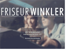 Tablet Screenshot of friseur-winkler.com